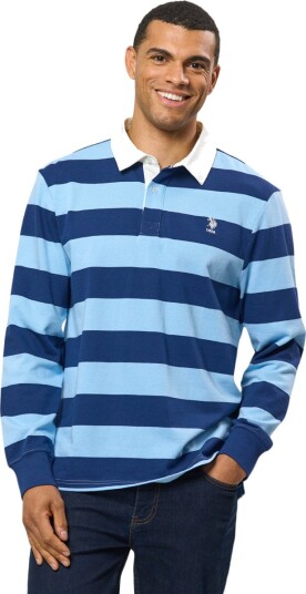 U.S. Polo Assn. Tarik Reg Ls Hj Uspa M Polo PLACID BLUE L