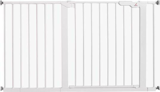 Babydan Premier Sikkerhetsgrind + 8 Forlengelsesdeler 126-132,2 cm Hvit