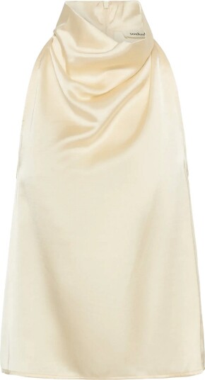 Soaked Slverona Racer Back Top ANTIQUE WHITE S Soaked Slverona Racer Back Top ANTIQUE WHITE S