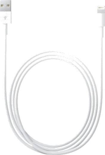 Apple Lightning til USB-kabel 2m Hvit - Koble iOS-enheter til PC