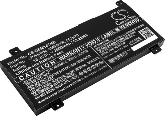 Batteri til DELL Inspiron 14 7466 etc