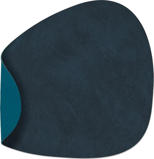 LIND DNA Nupo spisebrikke curve vendbar S 1 stk. Midnight blue petrol