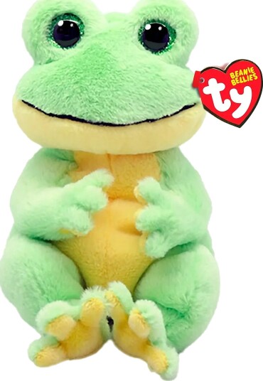 Ty Snapper Frog Green Beanie Bellies Reg Green 15.5cm