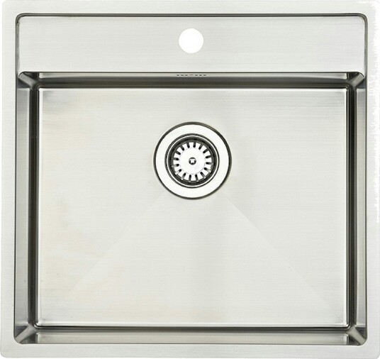 Lavabo Kubus 520 soft kjøkkenvask 53x50 cm, rustfritt stål Lavabo Kubus 520 soft kjøkkenvask 53x50 cm, rustfritt stål