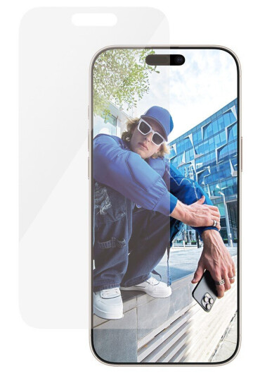 Patenterte PanzerGlass skjermbeskytter til iPhone 16 Pro Max - Herdet glass, Standard passform