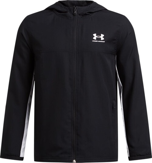 Under Armour Ua B Rival Wvn Jacket Black 128 140