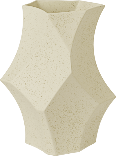 Ferm Living Cueva vase 26 cm Off white Ferm Living Cueva vase 26 cm Off white