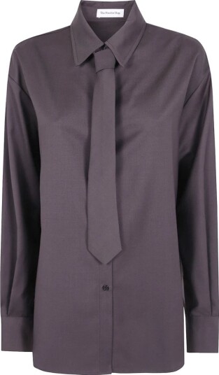 The Frankie Shop Dame Bluser & Skjorter Brun L,