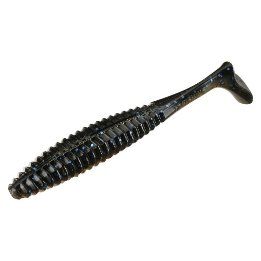 Pleasure Shad Swimbait 4.5" 11 cm 12 g Black & Tan 6 pack Pleasure Shad Swimbait 4.5" 11 cm 12 g Black & Tan 6 pack