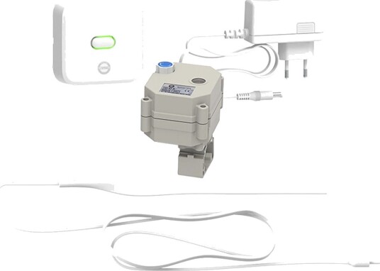Vatette FG0901122 Lekkasjebryter med motor, sensor, styretavle, uten kuleventil, Installasjon