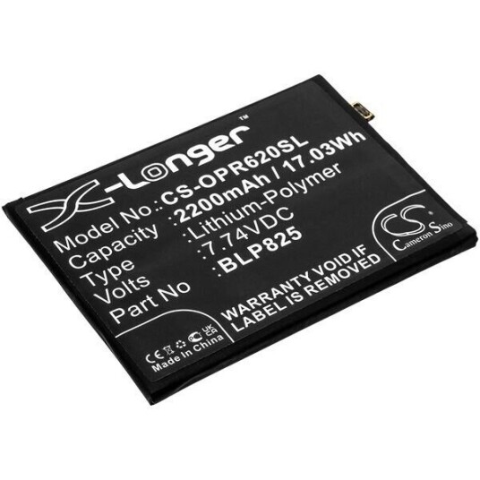 OPPO Reno5 Pro+ batteri (4350 mAh 7.7 V, Sort)