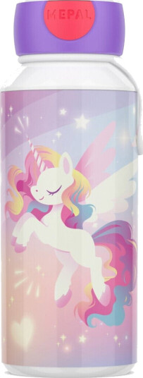 Drikkeflaske Mepal 400ml Unicorn glow