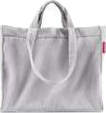 Reisenthel Softshopper Grå Polyester Pose Med Åpen Topp Monokromatisk 28 Liter 470 Mm
