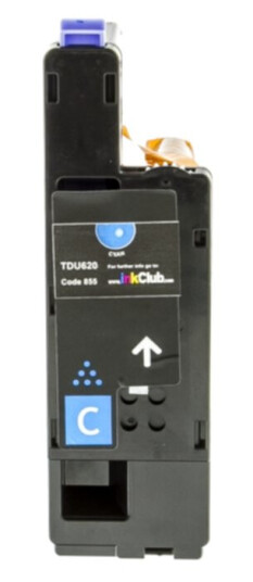 inkClub TDU620 Tonerkassett, erstatter Dell 5R6J0, cyan, 1.000 sider