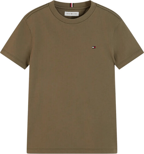 Tommy Hilfiger Essential Cotton Reg Fit Tee Ss Khaki green 140