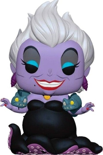 Northix Lille havfrue Ursula figur med ål Disney samleobjekt