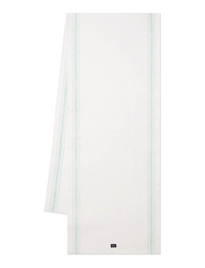 Lexington Home Striped Organic Cotton Runner - White - 50X250