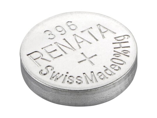 Renata Knapcellebatteri 396 1.55 V 1 Stk 32 Mah Sølvoxid Renata Knapcellebatteri 396 1.55 V 1 Stk 32 Mah Sølvoxid