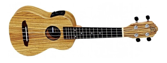 Ortega Guitars Ortega Rfu10ze Sopran Ukulele Med Mik, Med Gigbag