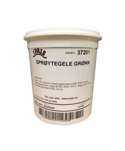 Pals Grønn Sprøytegele 1,3kg Pals Grønn Sprøytegele 1,3kg
