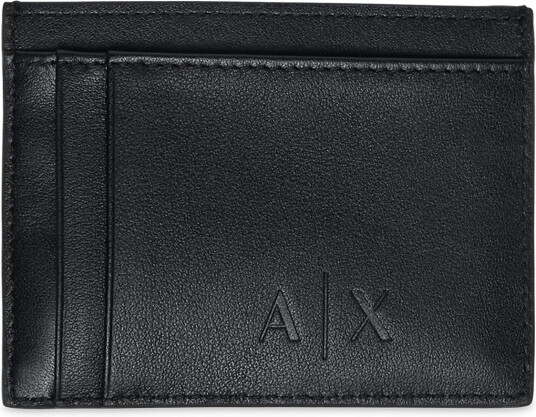 Armani Exchange Card Holder Black ONE SIZE Armani Exchange Card Holder Black ONE SIZE