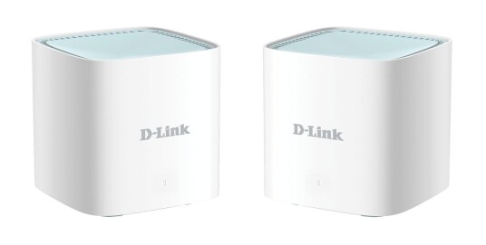 D-Link EAGLE PRO AI AX1500 Wi-Fi 6 Mesh System (2-Pack) med Dual-band Hvit