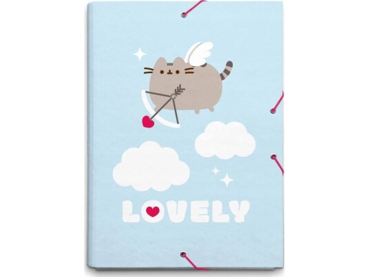 Pusheen - Mappe / Mappe For Oppbevaring Av Dokumenter Fra Purrfect Love-Samlingen (24,5 X 34 Cm)