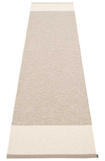 Pappelina Edit matte mud vanilje lin metallic 70x300 cm