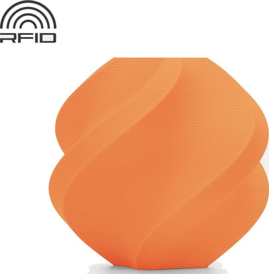 Bambu Lab Bambu Lab PLA Matte Matte Mandarin Orange 11300 Refill uten spole