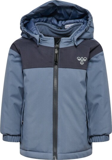 Hummel Hmlmini Block vinterjakke til småbarn, Flint Stone (104) 104