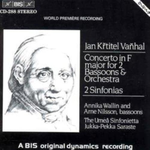 MediaTronixs Concerto for 2 Bassoons and Sinfonia CD (1995) Pre-Owned