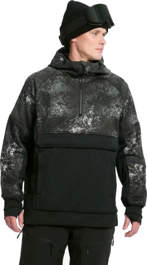 Halfpipe Softshell Anorak Herre Alloy Grey/Black Størrelse:XL Herre > Overdeler > Fleece & midlayers Halfpipe Softshell Anorak Herre Alloy Grey/Black Størrelse:XL Herre > Overdeler > Fleece & midlayers