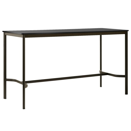 &Tradition Drip HW64 Bardisk 80x190x105 cm Svart Laminat / Bronsefarget