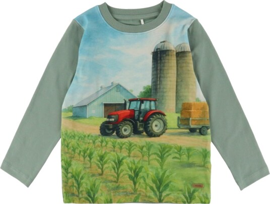 Minymo   Genser Traktor og Silo Lily Pad   122
