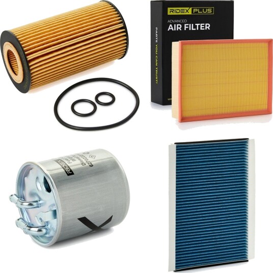 Filtersett RIDEX PLUS 4055F28553P