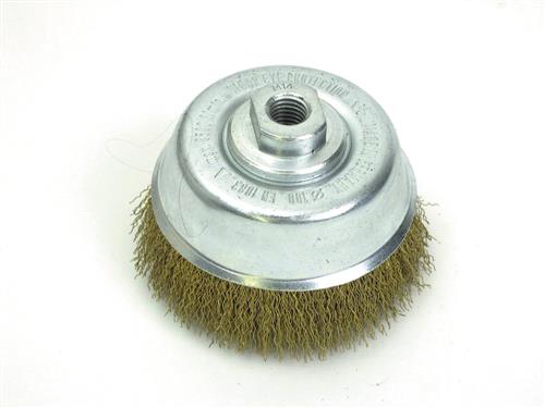 Lessmann Koppbørste Bølget 100mm M14 Mes 0.30 Lessmann Koppbørste Bølget 100mm M14 Mes 0.30