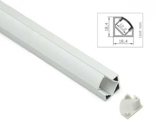 Nordic Products Gant 12 Aluprofil 2m H Sort Deksel: Deksel
