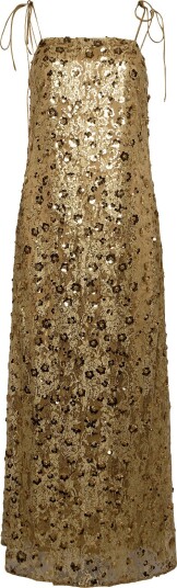 Ida Sjöstedt L Vera Dress   GOLD (LINED)   44