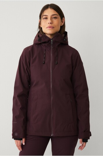 Áhkká Skijakke Clean Ski Jacket Brun Áhkká Skijakke Clean Ski Jacket Brun