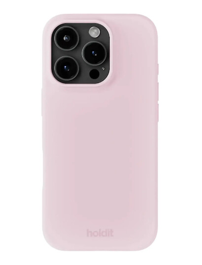 Holdit Silicone Case iPhone 16 Pro Max Pink