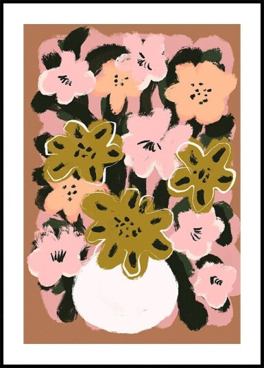 Floral Harmony Plakat Plakat / 100x150cm