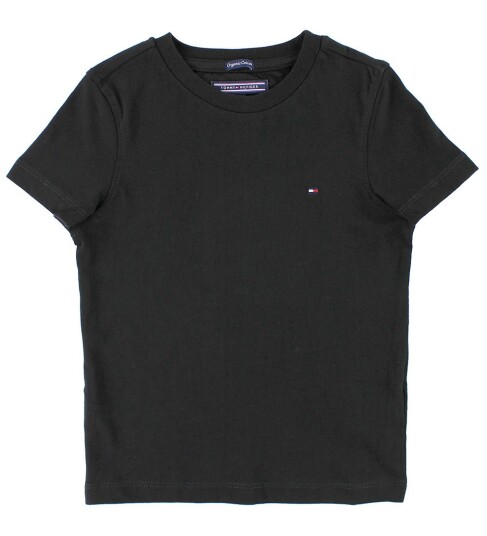 Tommy Hilfiger Boys Basic Cn Knit S/S Black 110