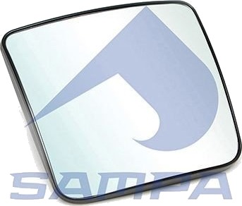 Speilglass, vidvinkelspeil SAMPA 022.131