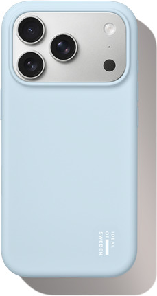 Ideal Of Sweden Silicone MagSafe Case iPhone 17 Pro Light Blue