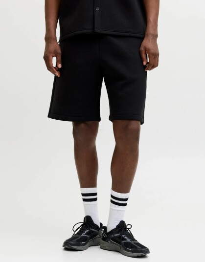Jack & Jones Jpstbill Scuba Sweat Shorts Mid   Black   XL