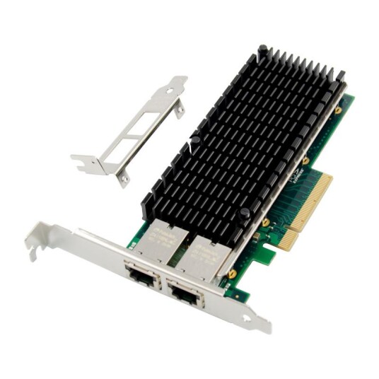 ProXtend ProXtend PCIe X8 Dual 10GbE RJ45 Server NIC Factory Sealed ProXtend ProXtend PCIe X8 Dual 10GbE RJ45 Server NIC Factory Sealed