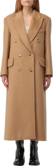 Max Mara Dame Frakker Brun S,
