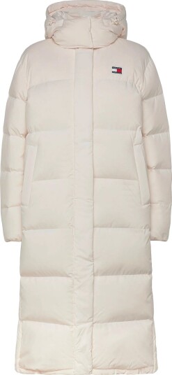 Tommy Jeans Tjw Alaska Long Puffer Ext OFF WHITE M