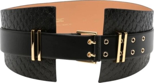 Elisabetta Franchi, Dame, Accessories, Svart, L,