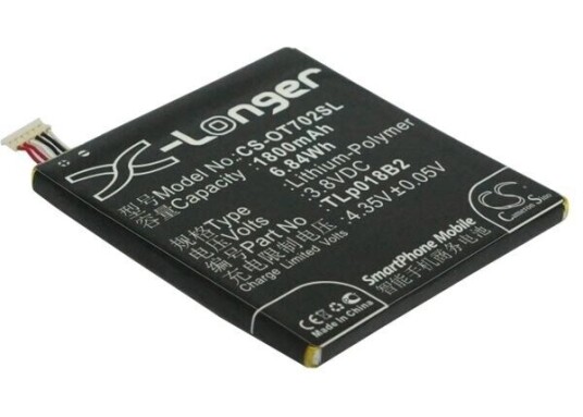 Alcatel OT-7024 batteri (1800 mAh 3.8 V)